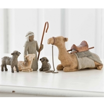 Willow Tree Shepherd & Stable Animals